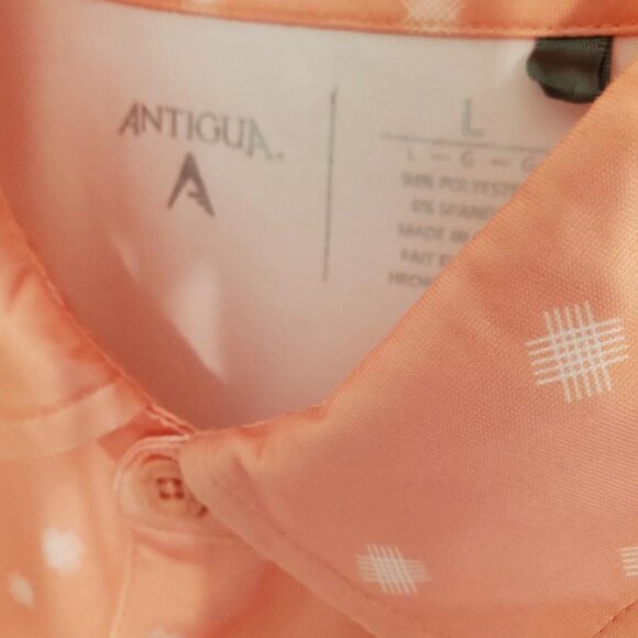 Men's Golf Shirt by Antigua - Picture 2 of 3